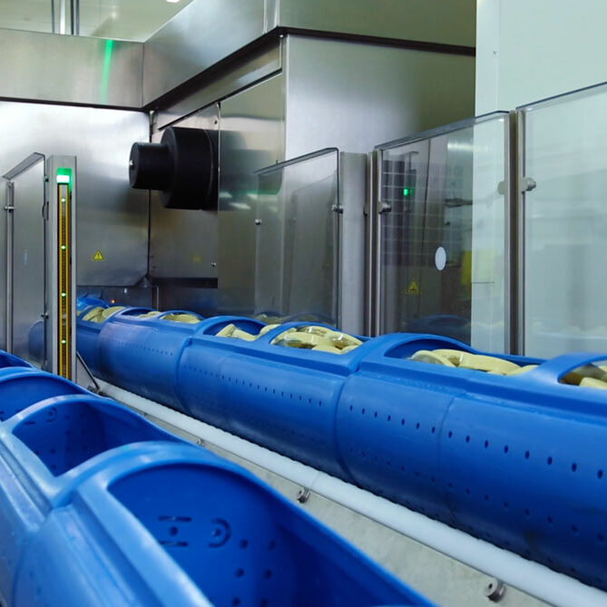 Traitement HPP avec la machine hyperbaric