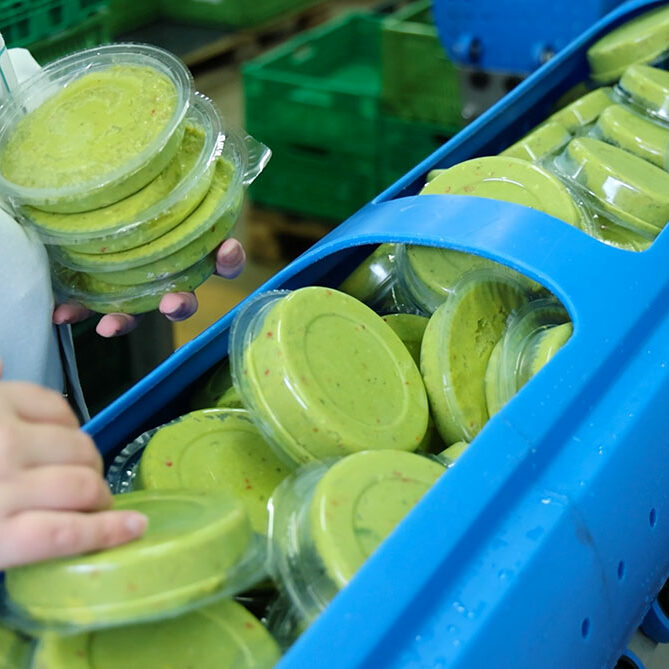 Traitement HPP avec la machine hyperbaric