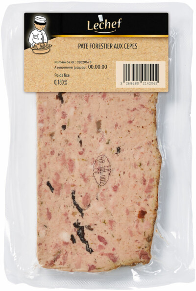 Paté forestier aux cèpes