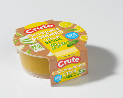 Croquant de pommes citron Basilic