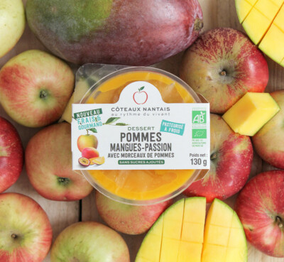 Croquant de pommes mangues passion