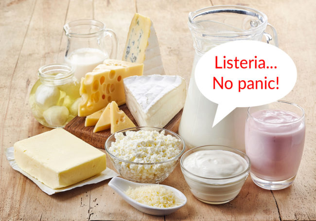 Listeria et produits laitiers